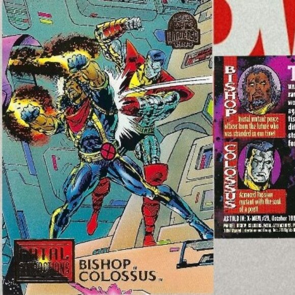 1994 Marvel Trading Cards -Full Set of 9 - Fatal Attraction - Picture 7 of 11